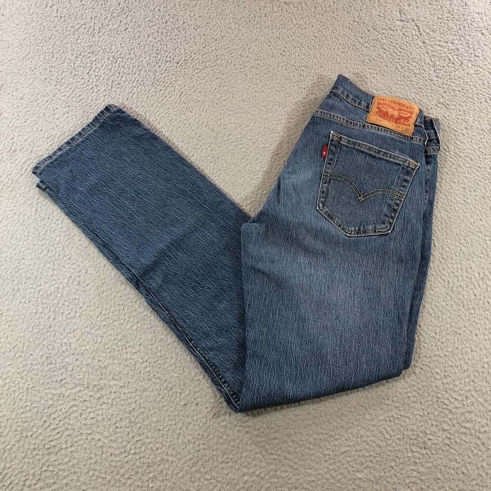 levis 514 jeans denim pants mens 29x30 blue